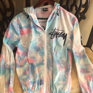 Super cute Stussy lightweight windbreaker